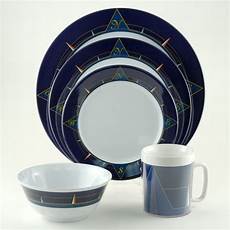 Blue Melamine Dishes
